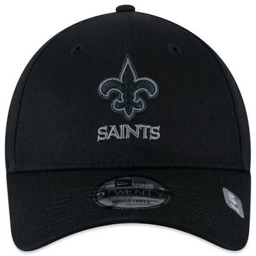 BONE NEW ERA 920 BACK TO BLACK NEW ORLEANS SAINTS