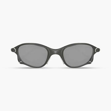 ÓCULOS DE SOL DOUBLE X X METAL LENTE LIQUID METAL BORRACHA BRANCA - Sevet Company