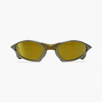 ÓCULOS DE SOL PENNY 24K GOLD BORRACHA BRANCA - Sevet Company