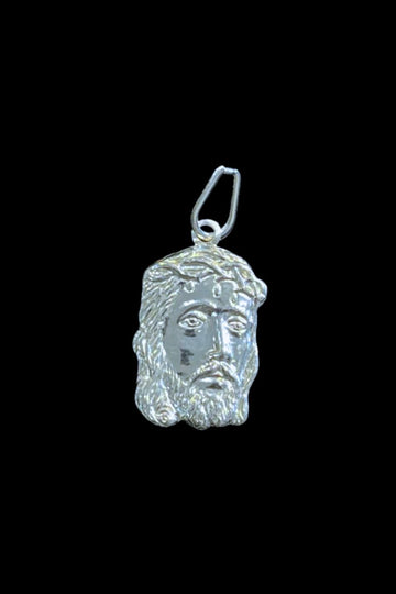 Pingente Prata 925 - Face Jesus (7992922833112)