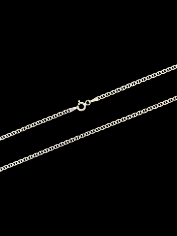 Corrente Prata Italiana Maciça 925 Piastrini 1mm/5g/70cm (7633085956312)