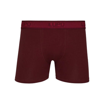 Cueca Lupo Boxer Am 00784 Elastano Vermelha - Sevet Company