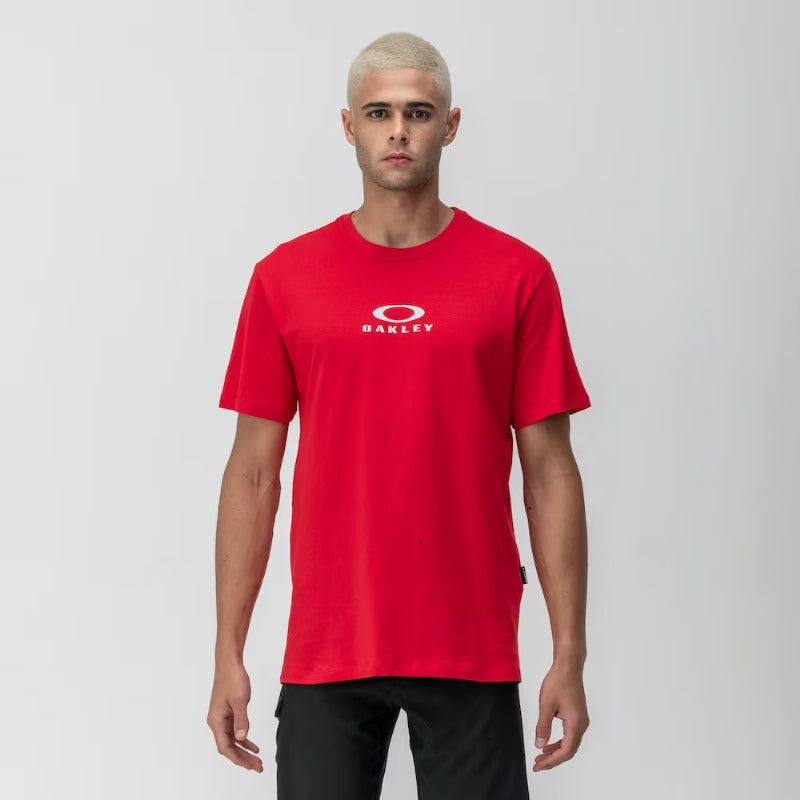 CAMISETA OAKLEY BARK NEW TEE VERMELHO