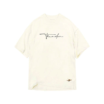 CAMISETA THUNDER GOD OVERSIZED SIGNATURE - OFF WHITE (8040678785240)