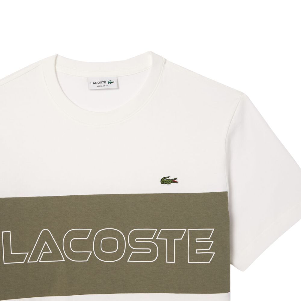 Camiseta Lacoste Color Block