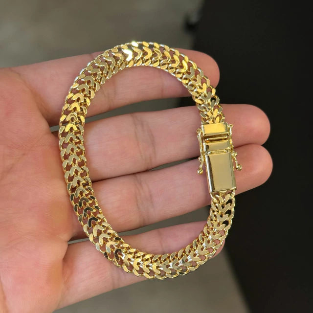 Pulseira Union 10mm (Fecho Trava Dupla)