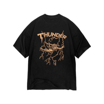 CAMISETA THUNDER GOD LIGHTNING - BLACK