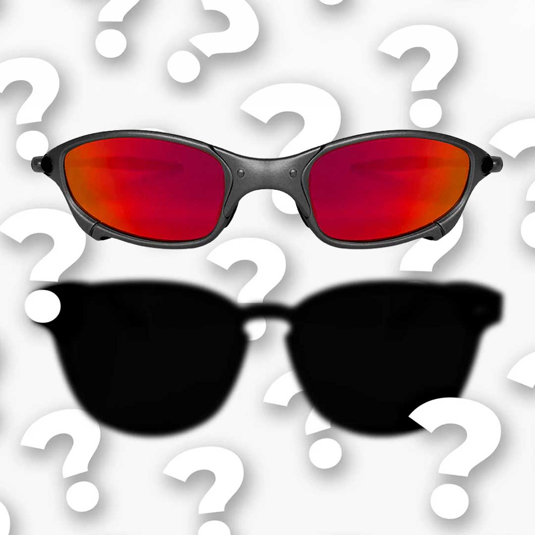 JULIET X METAL VERMELHO + ÓCULOS MISTERIOSO