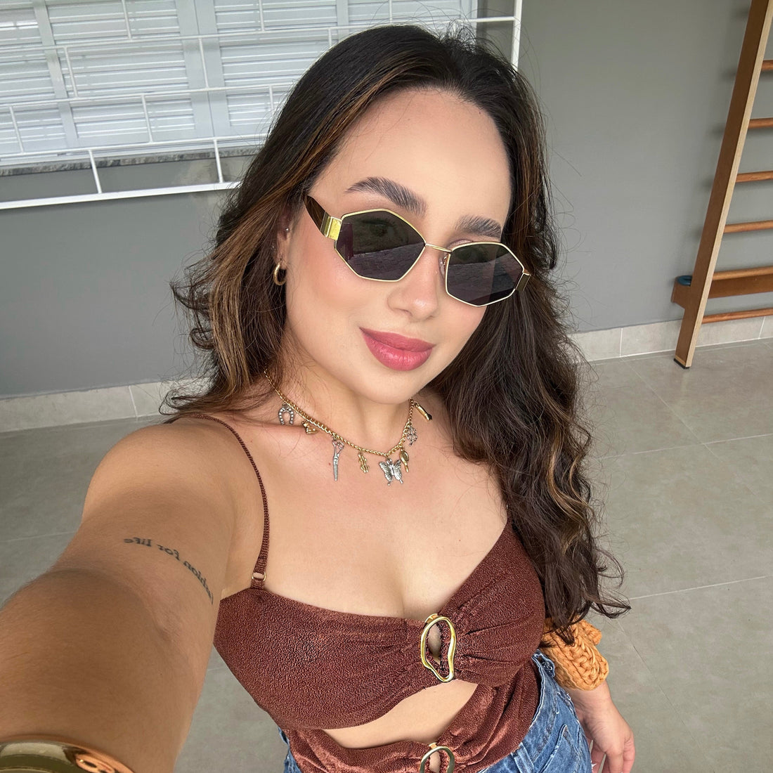 ÓCULOS DE SOL ZOSS GOLD PRIZM ORIGINAL