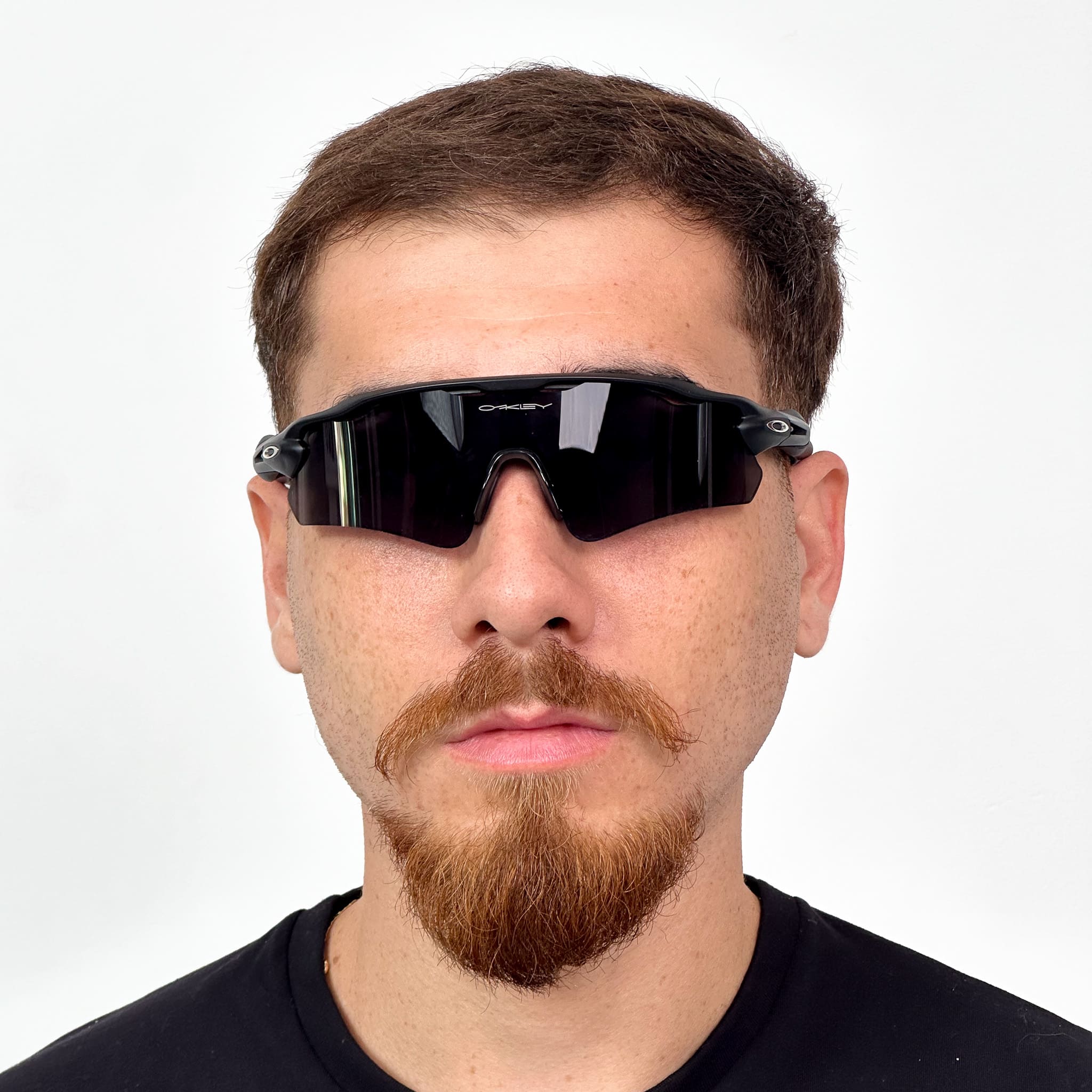 KIT ÓCULOS DE SOL RADAR EV PRETO COM 5 LENTES E CASE DE PROTEÇÃO