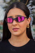 Óculos de Sol Juliet Carbon Lente Rosa Borracha Rosa (7595510169816)