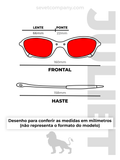 Óculos de Sol Juliet 24K Borracha Branca (6088719564980)