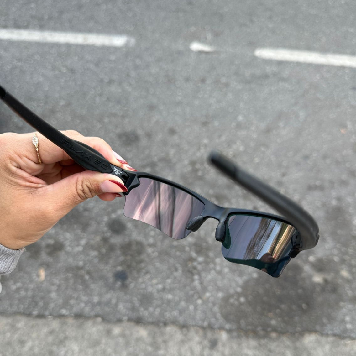 ÓCULOS DE SOL FLAK 2.0 PRETO LENTE PRETO
