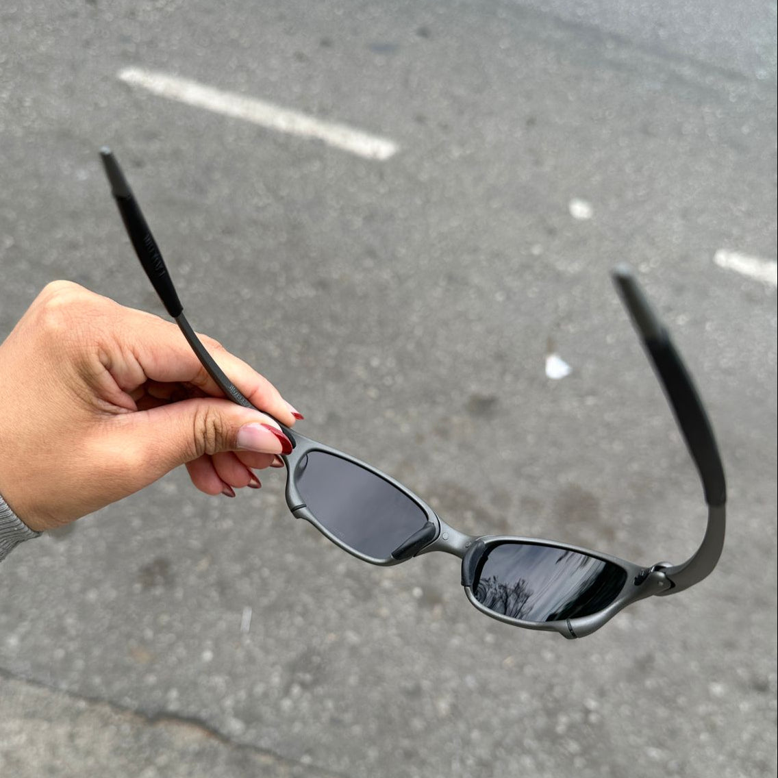 ÓCULOS DE SOL JULIET X METAL LENTE PRETO