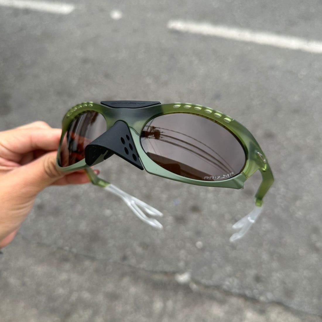 ÓCULOS DE SOL PLANTARIS MATTE TRANSPARENT FERN