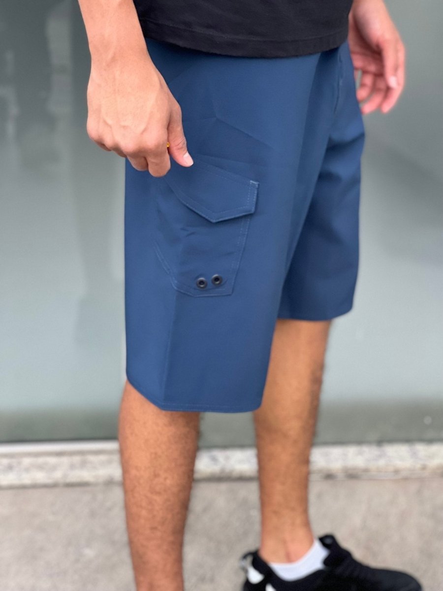 Bermuda Tactel Kana - Azul Marinho - Sevet Company