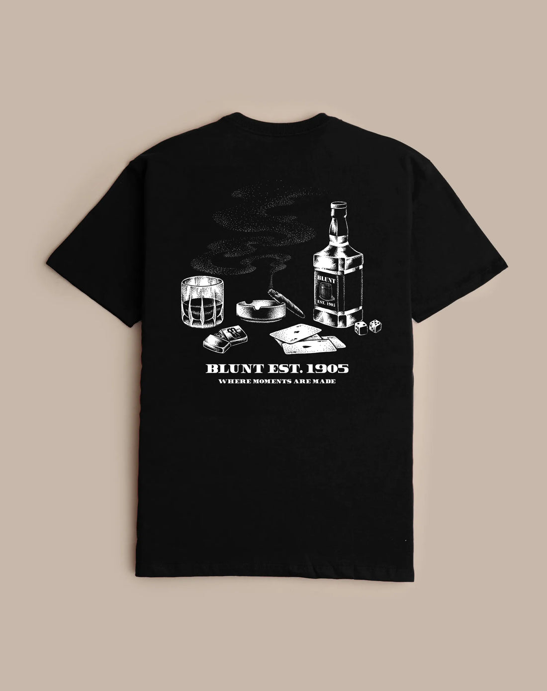 Camiseta Blunt Basica Mafia Preto