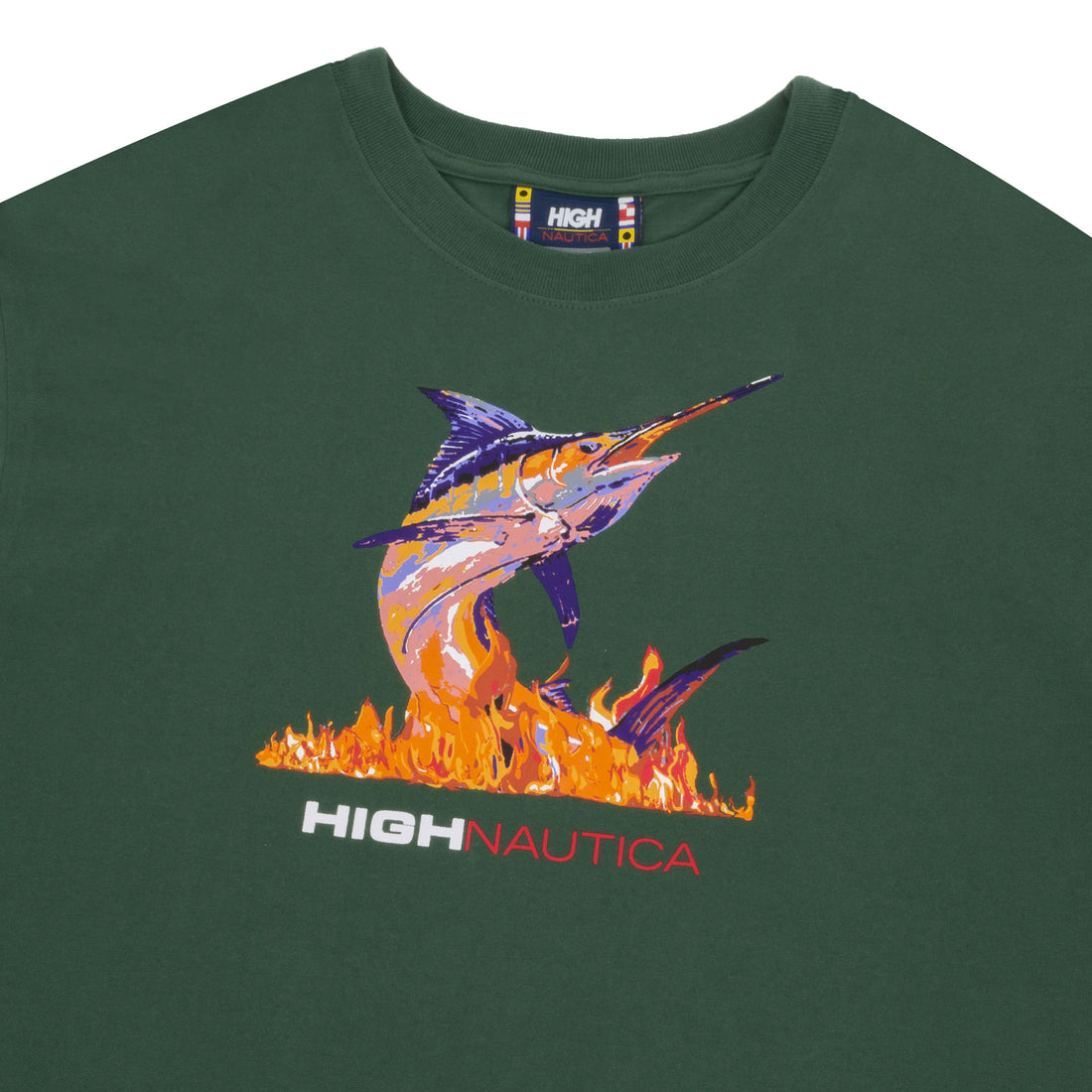 Camiseta High x Nautica Tee Marlin Green