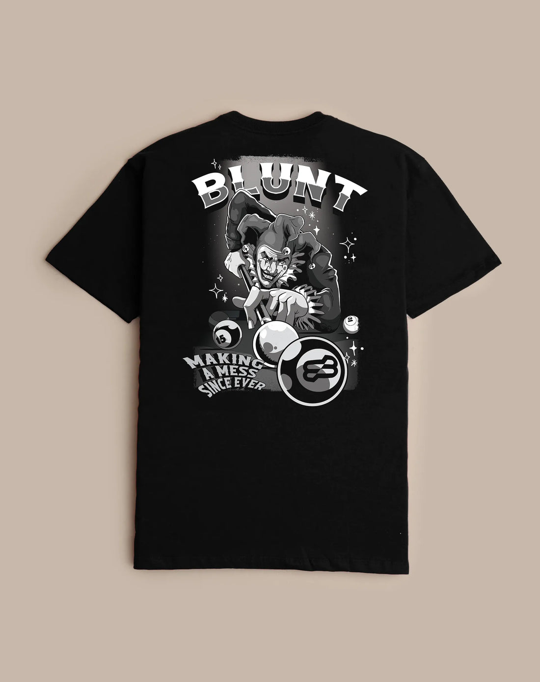 Camiseta Blunt Basica Clown Preto