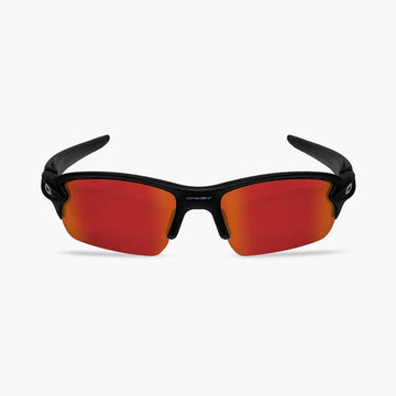 ÓCULOS DE SOL FLAK 2.0 PRETO LENTE VERMELHO RUBY