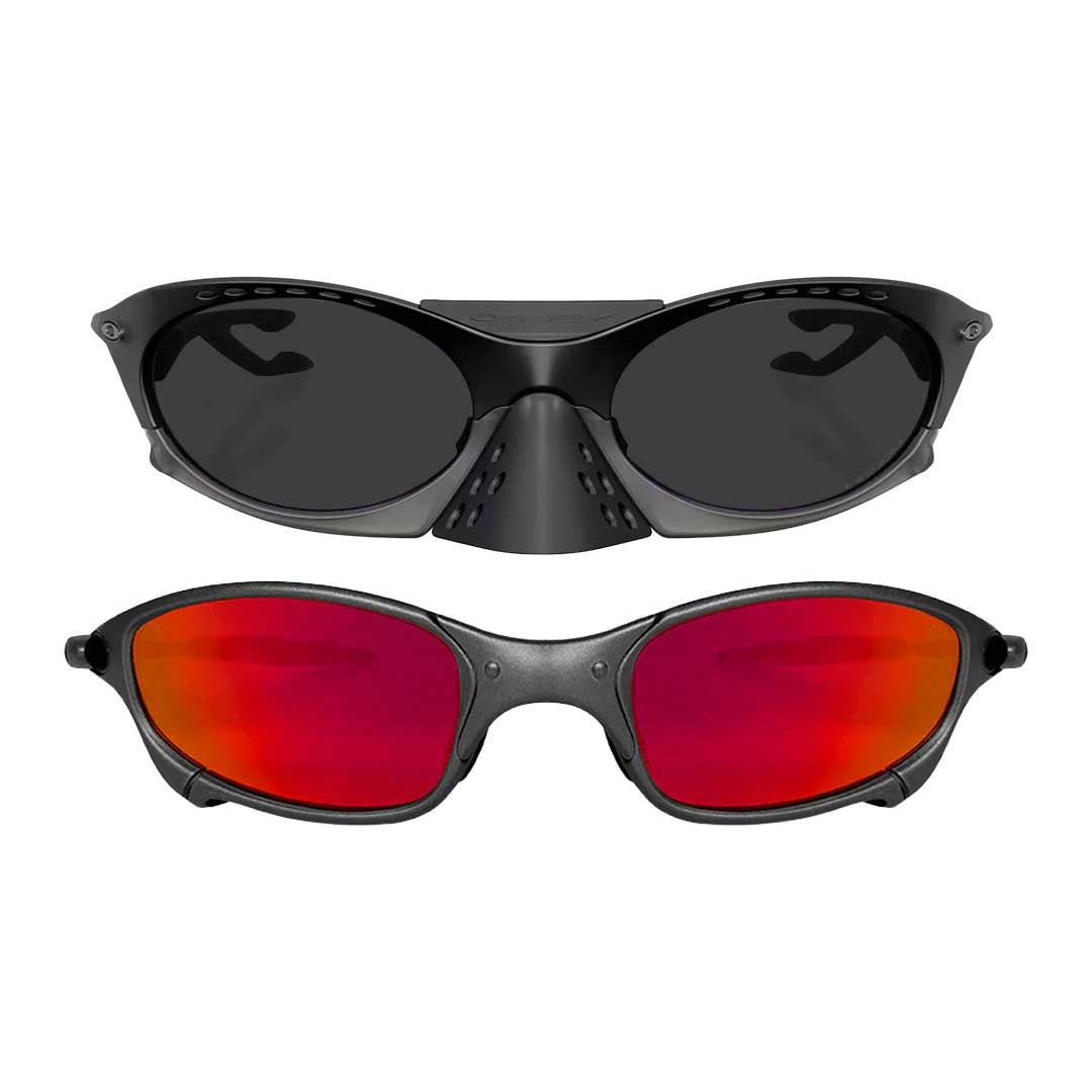 JULIET X METAL VERMELHO + PLANTARIS PRETO - Sevet Company