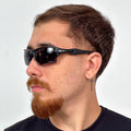 ÓCULOS DE SOL FLAK 2.0 PRETO LENTE PRETO - Sevet Company