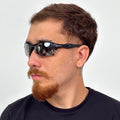 ÓCULOS DE SOL FLAK 2.0 PRETO LENTE PRETO - Sevet Company