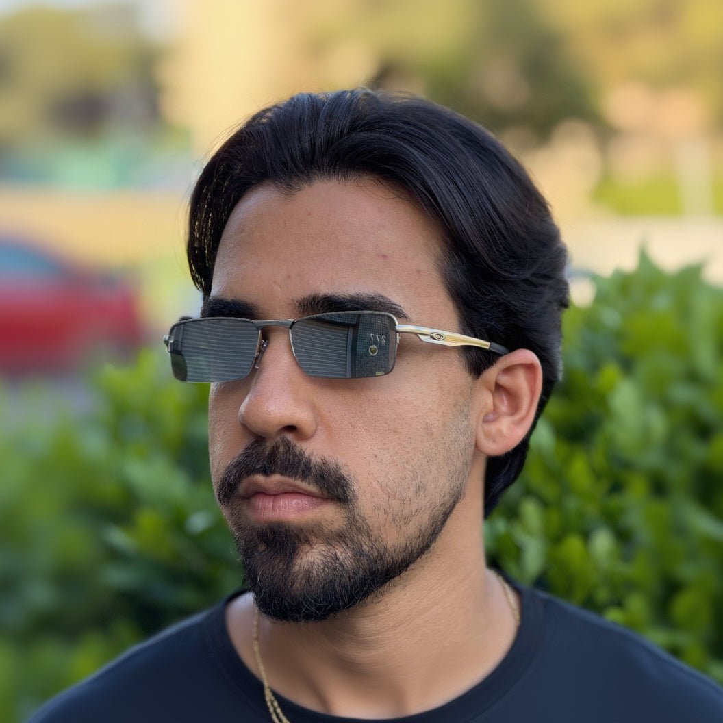 ÓCULOS DE SOL LUPA DO VILÃO PRATA