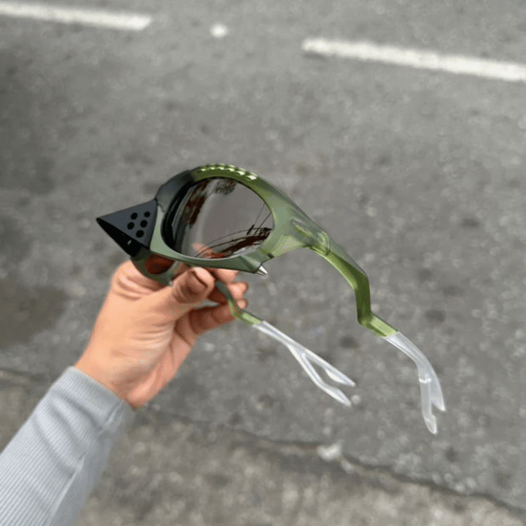 Óculos de Sol Plantaris Matte Transparent Fern - 24H - Sevet Company