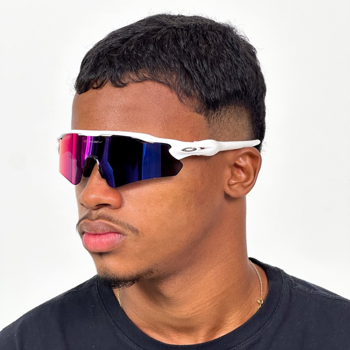 ÓCULOS DE SOL RADAR EV BRANCO LENTE LIQUID METAL - Sevet Company