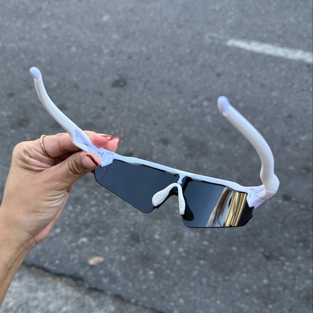 ÓCULOS DE SOL RADAR EV BRANCO LENTE LIQUID METAL - Sevet Company