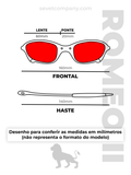 ÓCULOS DE SOL ROMEO 2 X METAL LENTE LIQUID METAL BORRACHA BRANCA - Sevet Company