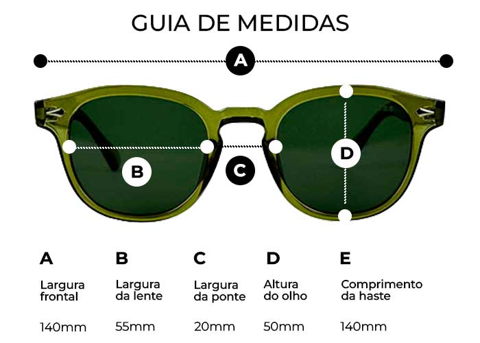 Óculos de Sol Produtos Zoss - sendo usado por modelo - Sevet Company