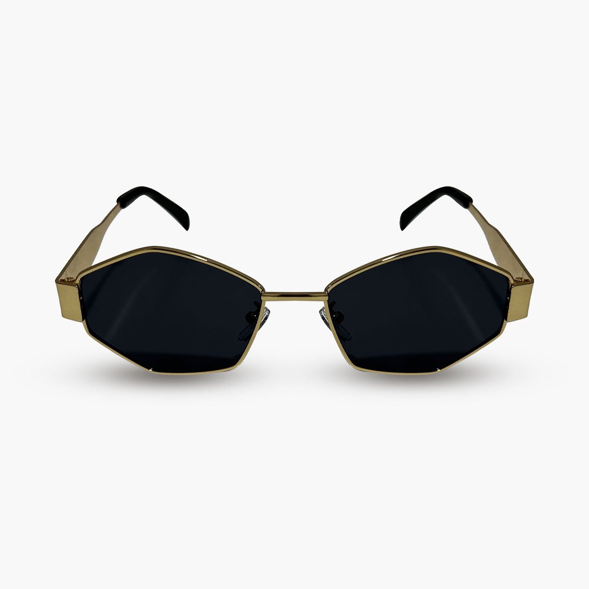 Óculos de Sol Produtos Zoss Gold - visão frontal - Sevet Company