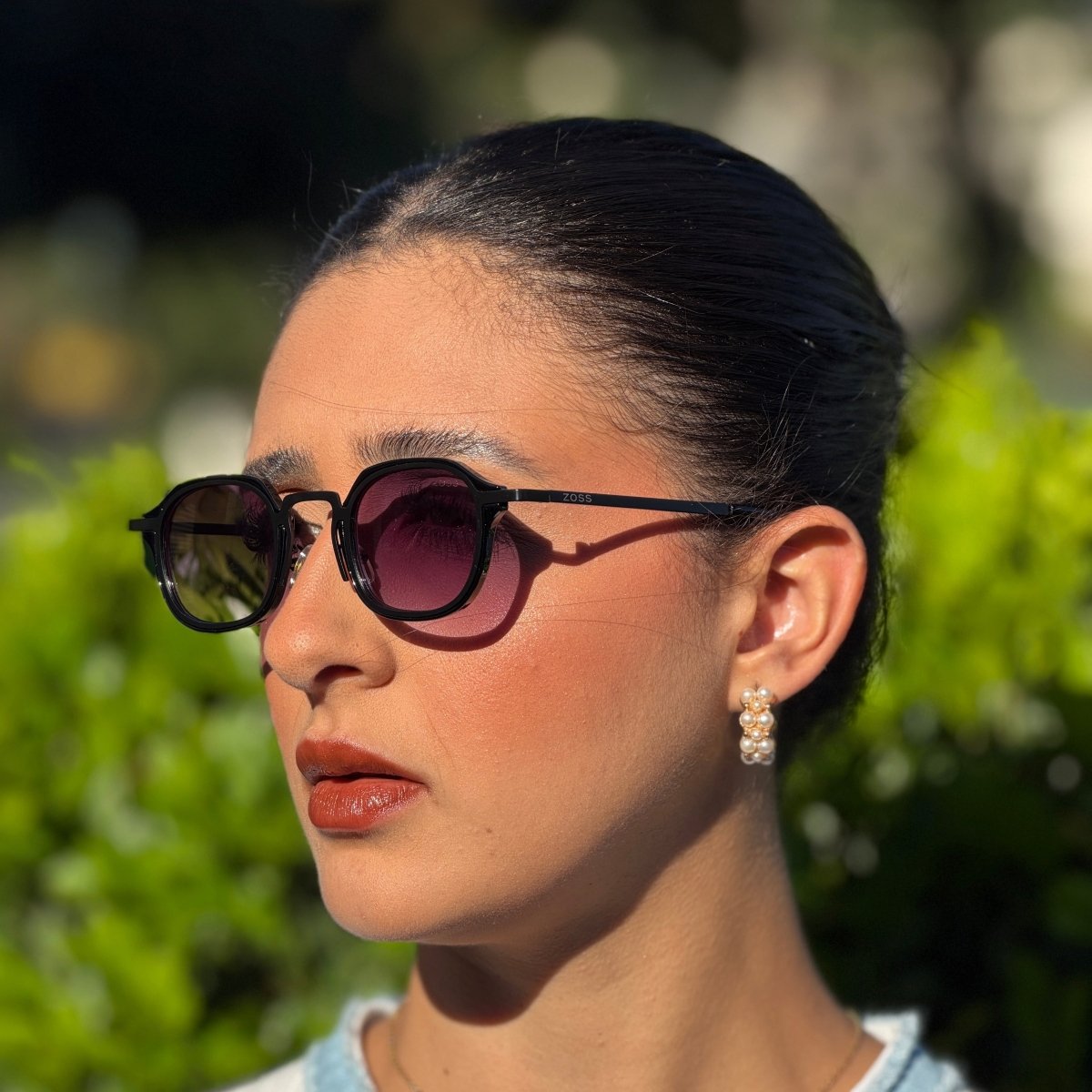Óculos de Sol Produtos Zoss - visão lateral - Sevet Company