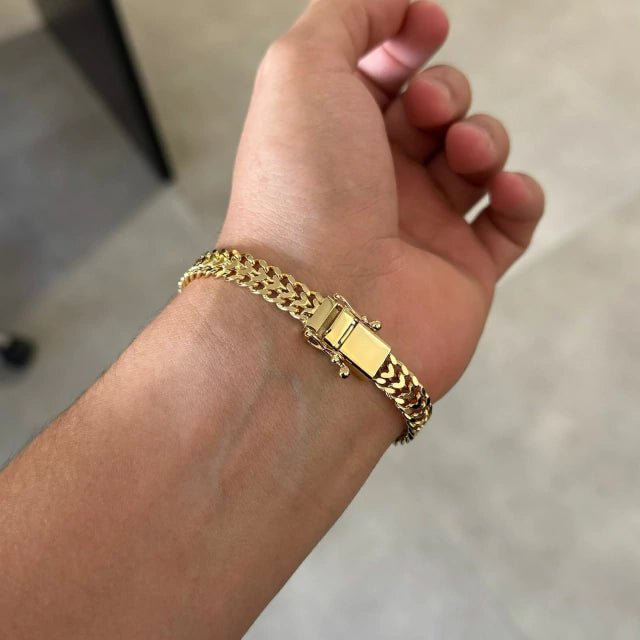 Pulseira Union 10mm (Fecho Trava Dupla) - Sevet Company