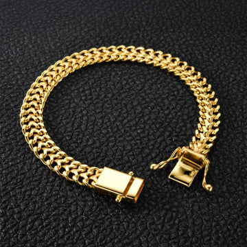 Pulseira Union 10mm (Fecho Trava Dupla) - Sevet Company
