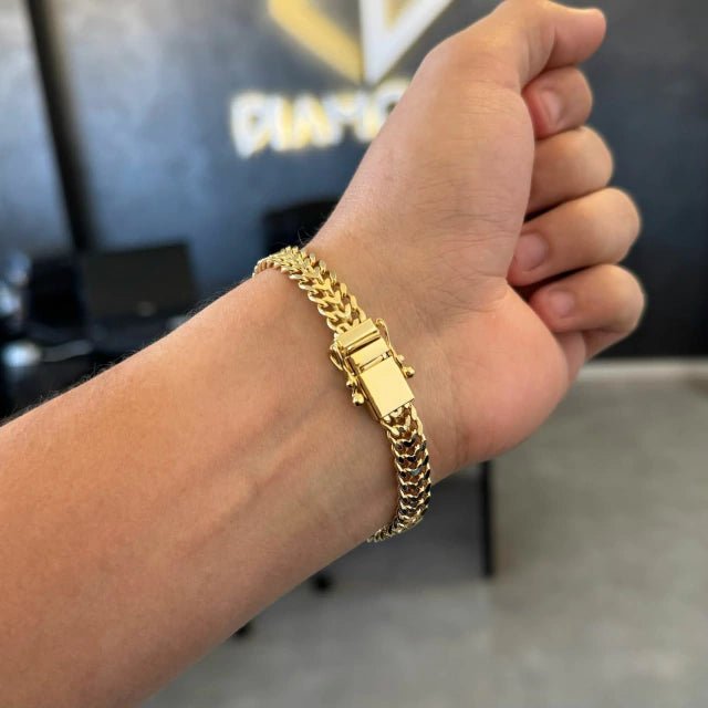 Pulseira Union 10mm (Fecho Trava Dupla) - Sevet Company