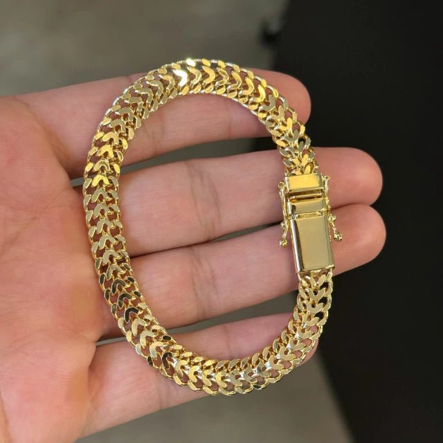 Pulseira Union 10mm (Fecho Trava Dupla) - Sevet Company