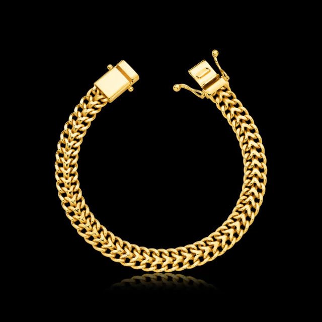 Pulseira Union 10mm (Fecho Trava Dupla) - Sevet Company