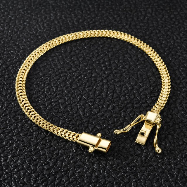 Pulseira Union 4mm (Fecho Duplo) - Sevet Company