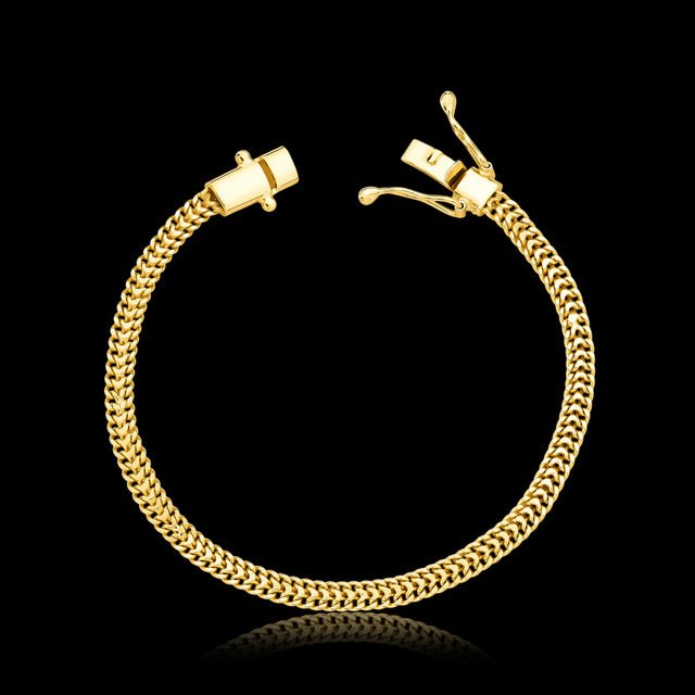 Pulseira Union 4mm (Fecho Duplo) - Sevet Company
