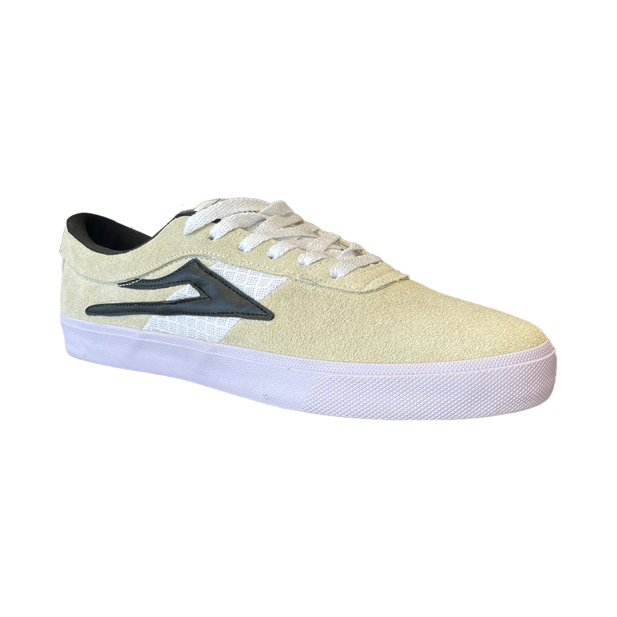 TÊNIS LAKAI SHEFFIELD SD OFF WHITE BLACK (8128981926104)