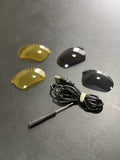 Óculos de Sol Thump Preto Kit Roxo + Preto + Amarelo (8118426665176)