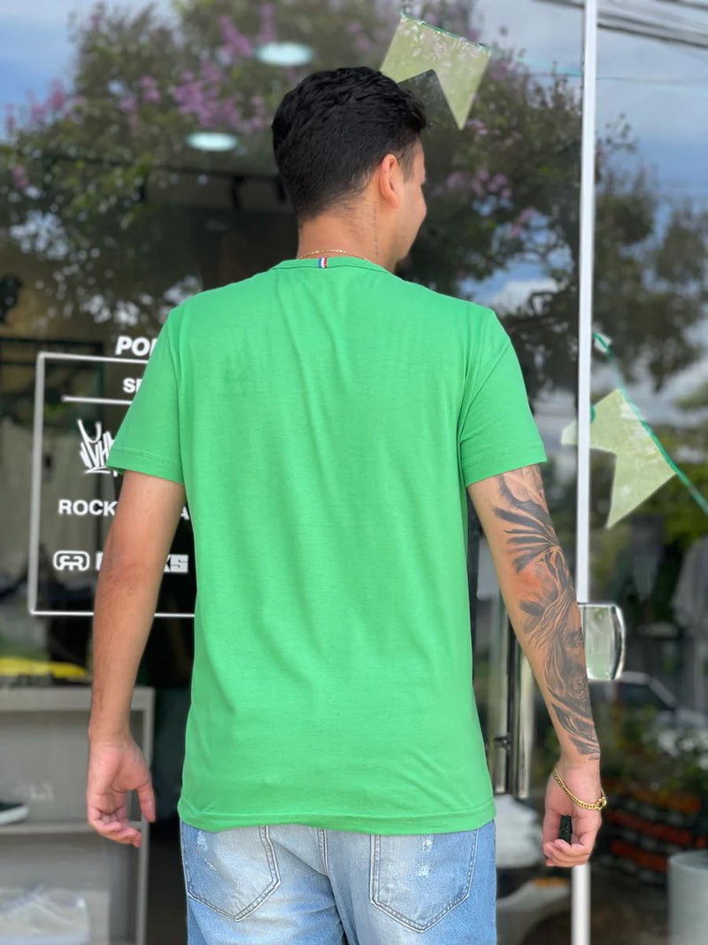 CAMISETA LE COQ SPORTIF ESS TEE SS No3 M VINTAGE VERDE