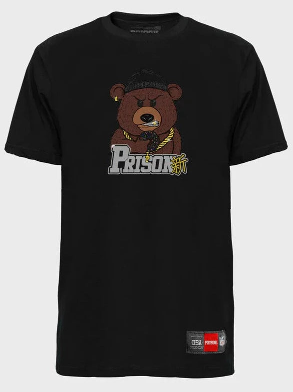 Camiseta Prison The Beruang Preta (8007225049304)
