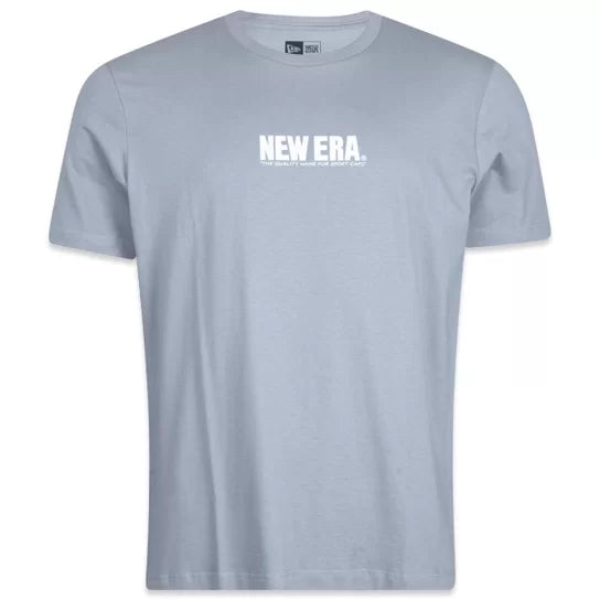 Camiseta New Era Core Branded Cinza