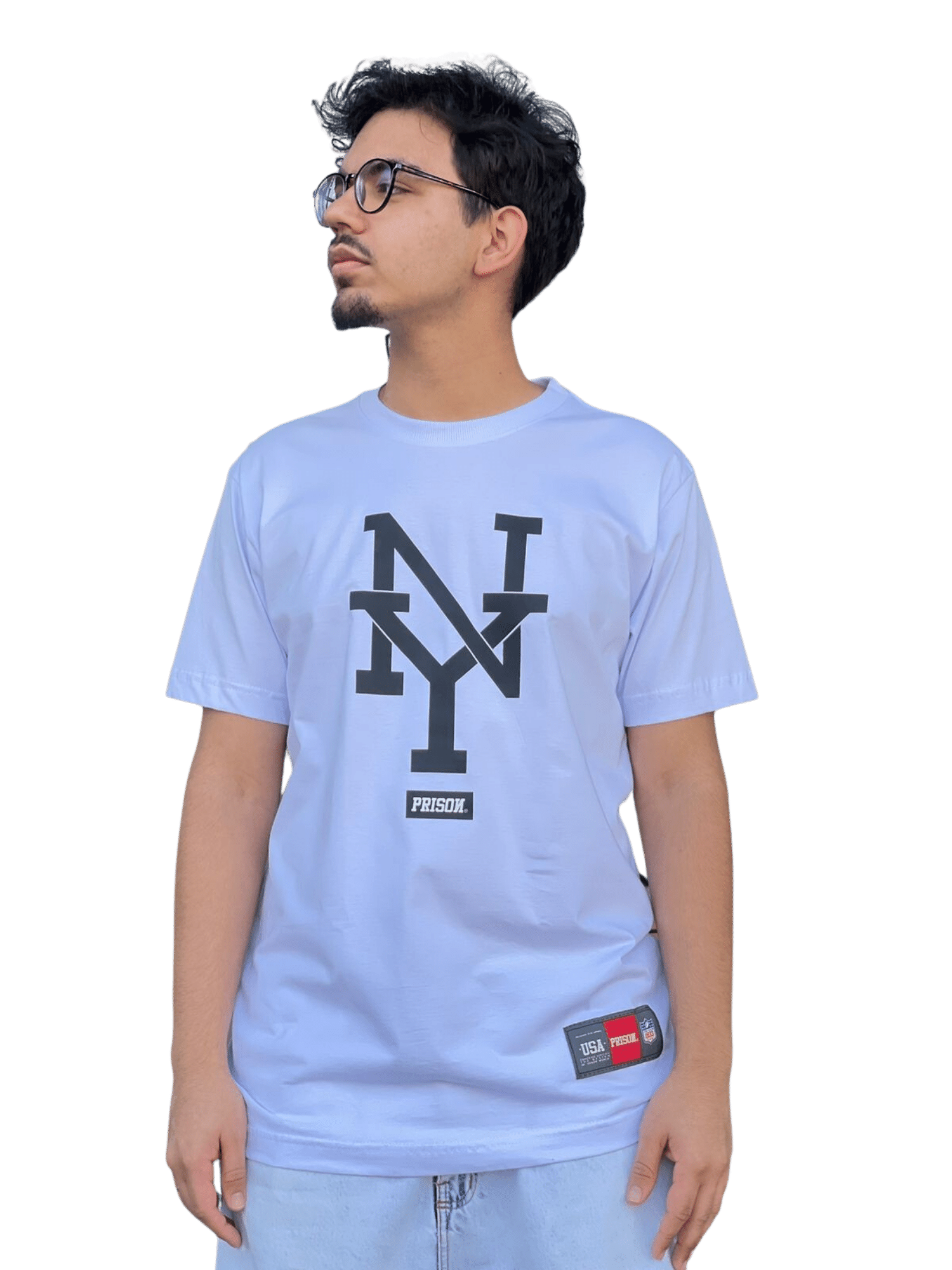 Camiseta Prison NY Branca (8007224492248)