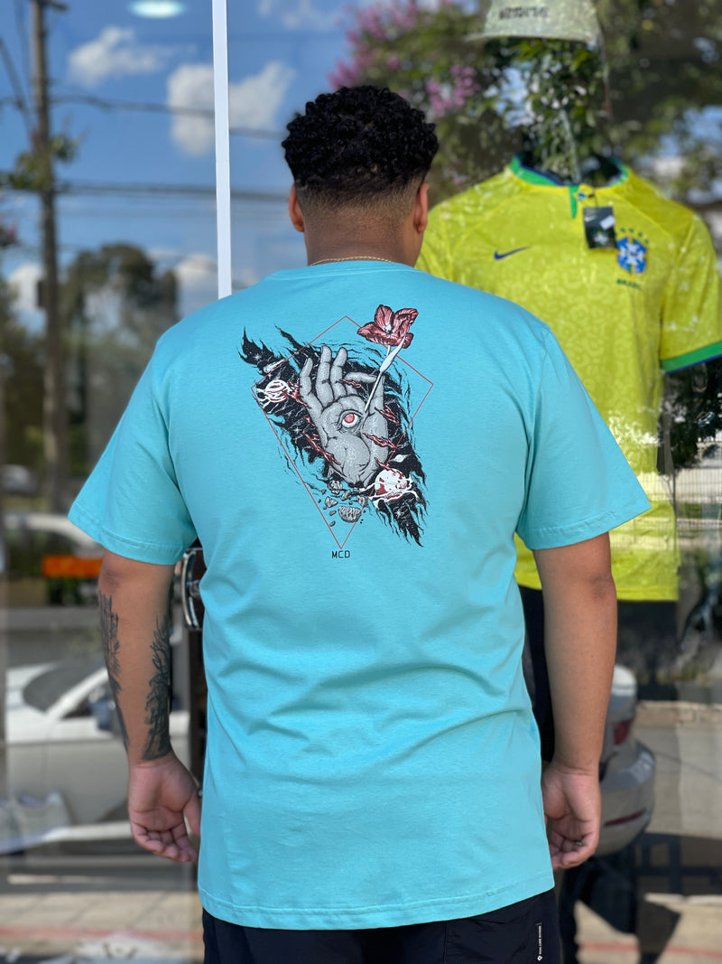 CAMISETA MCD TSHIRT REGULAR  SURREAL HAND AZUL