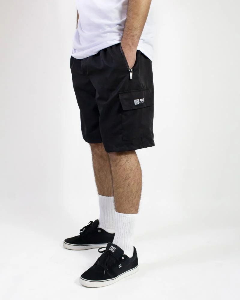 Bermuda Fire Rip Stop Globe Trust Quality All Black (7954720653528)